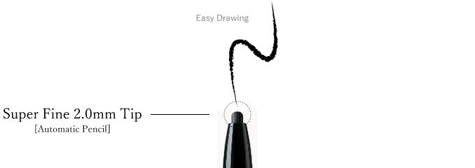 Easy Drawing  Super Fine 2.0mm Tip[Automatic Pencil]