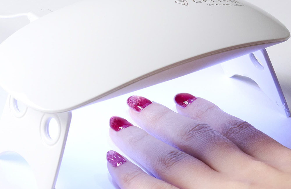 Cure longer for thick layers or dark colors.