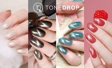 ＜TONE DROP＞ 透明感 × 美発色  速乾マグネットポリッシュ